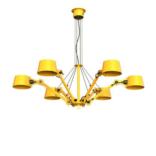 Tonone Bolt Chandeliers 6 arm Kroonluchter - Geel