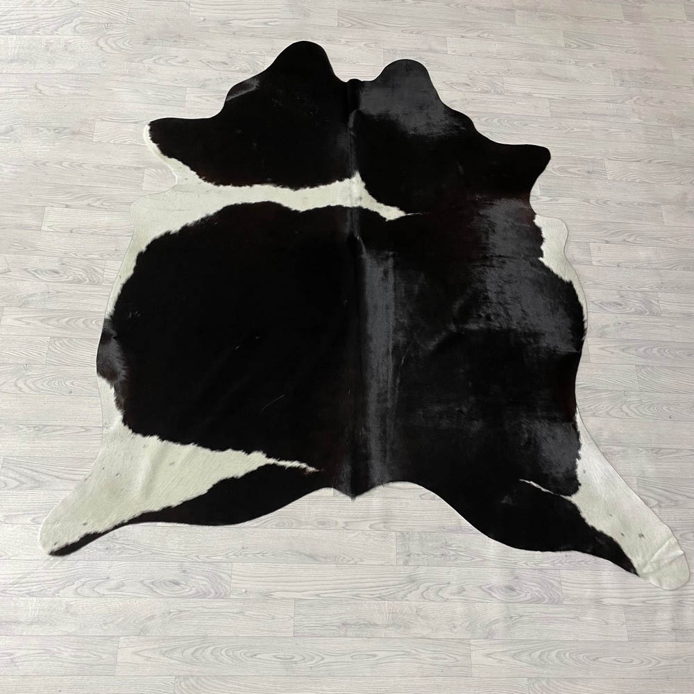 Lederstore Koeienhuid bruin zwart wit 200x195cm