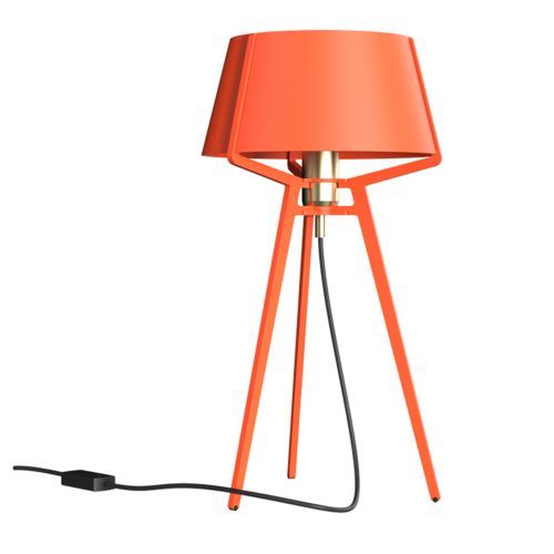 Tonone Bella Tafellamp - Oranje - Messing