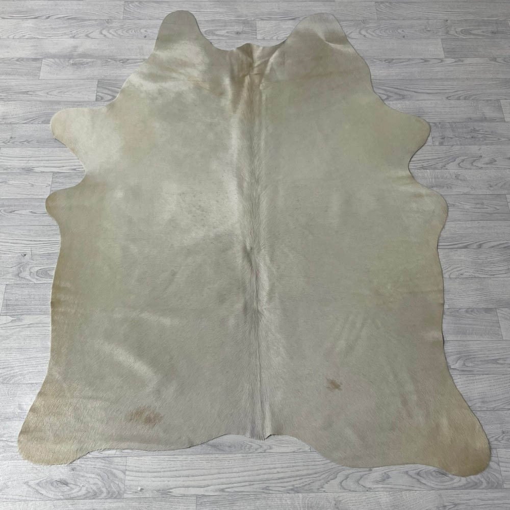 Lederstore Koeienhuid ivoor 160x125cm S