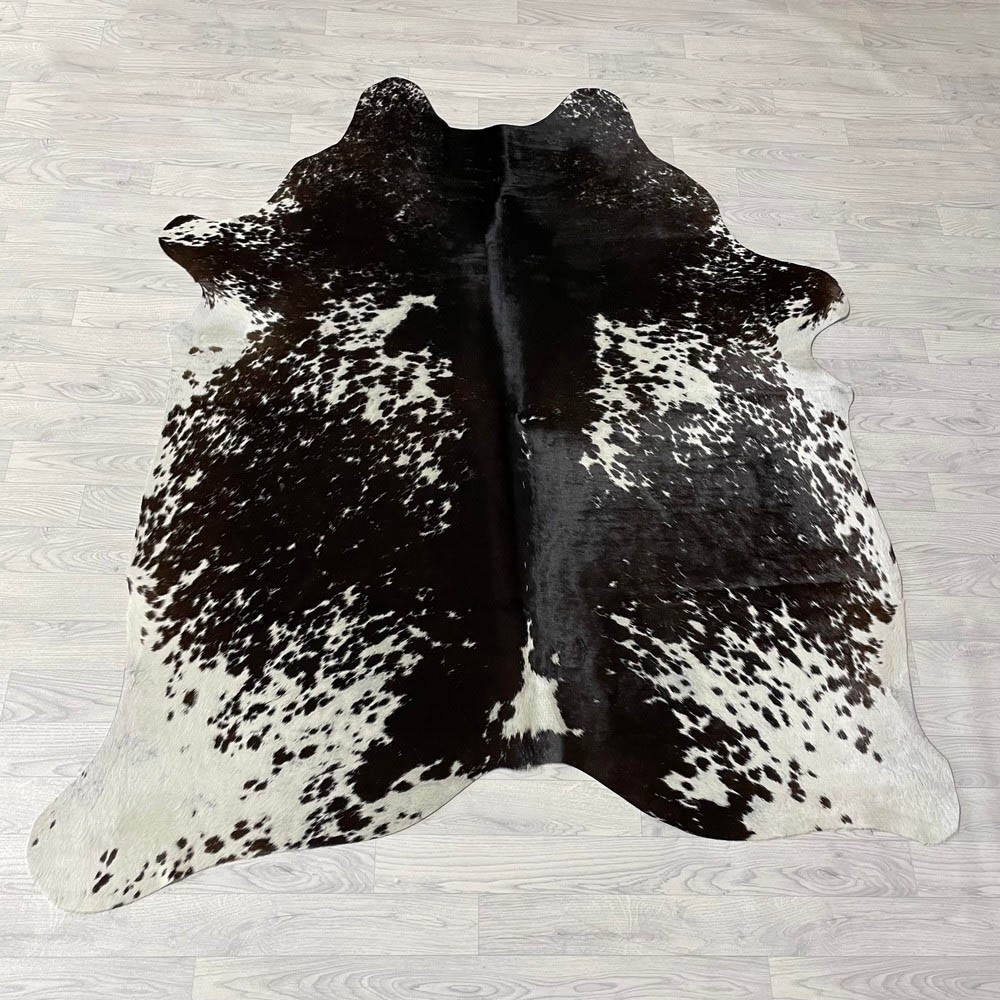 Lederstore Koeienhuid zwart bruin wit SP 200x170cm M/L