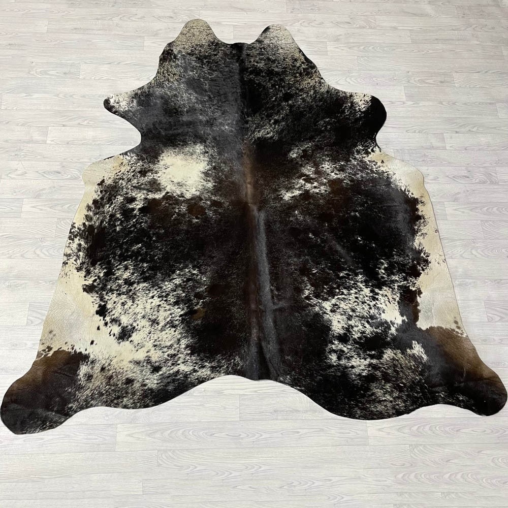 Lederstore Koeienhuid zwart wit bruin creme SP 210x205cm M/L