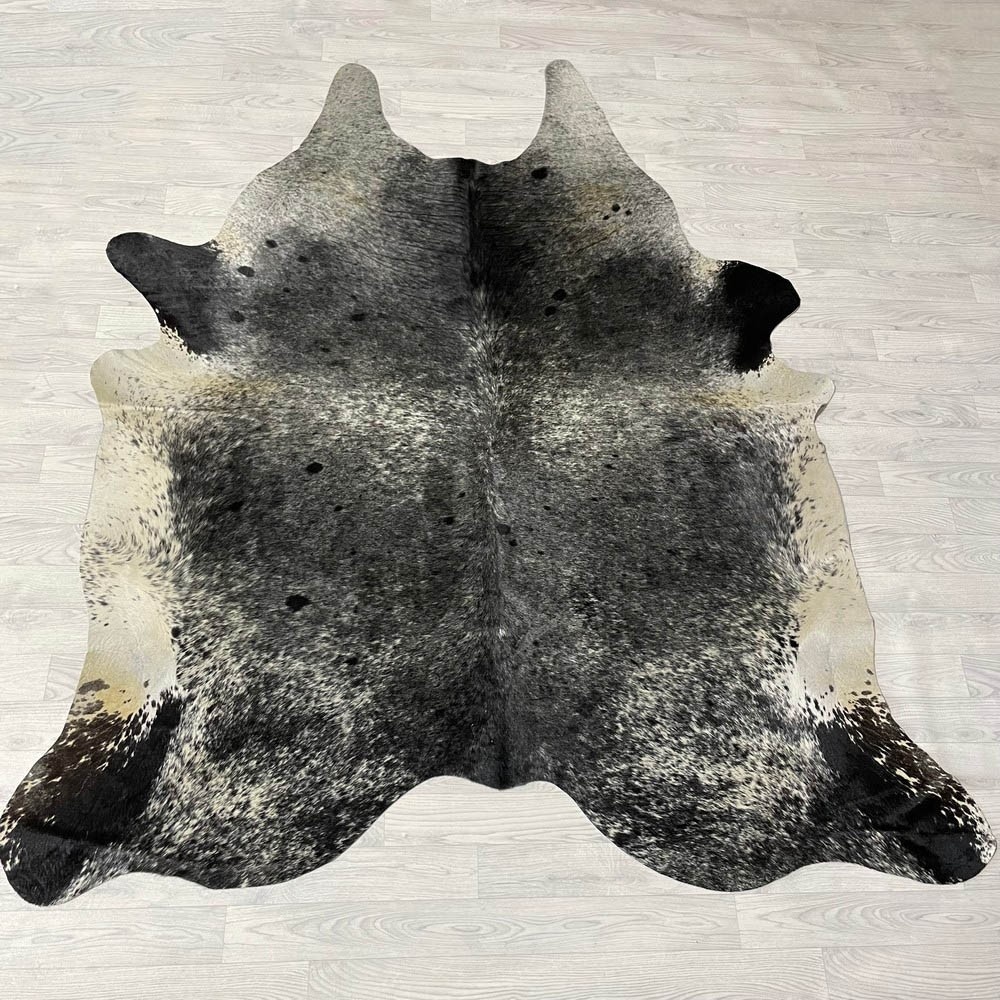 Lederstore Koeienhuid zwart wit creme SP 235x220cm M/L