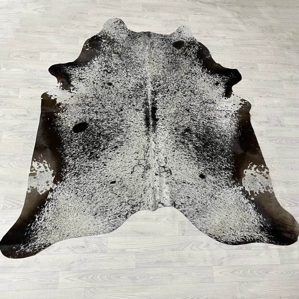 Lederstore Koeienhuid bruin zwart wit SP 210x205cm M/L