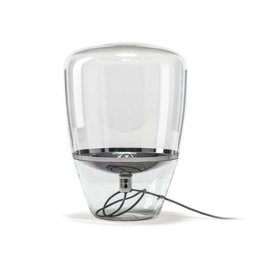 Brokis Balloon Small Tafellamp - Zwart verchroomd - Transparant