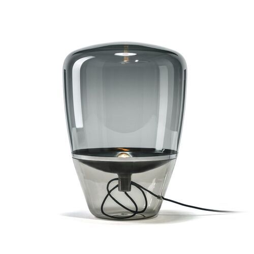 Brokis Balloon Small Tafellamp - Zwart - Rookgrijs