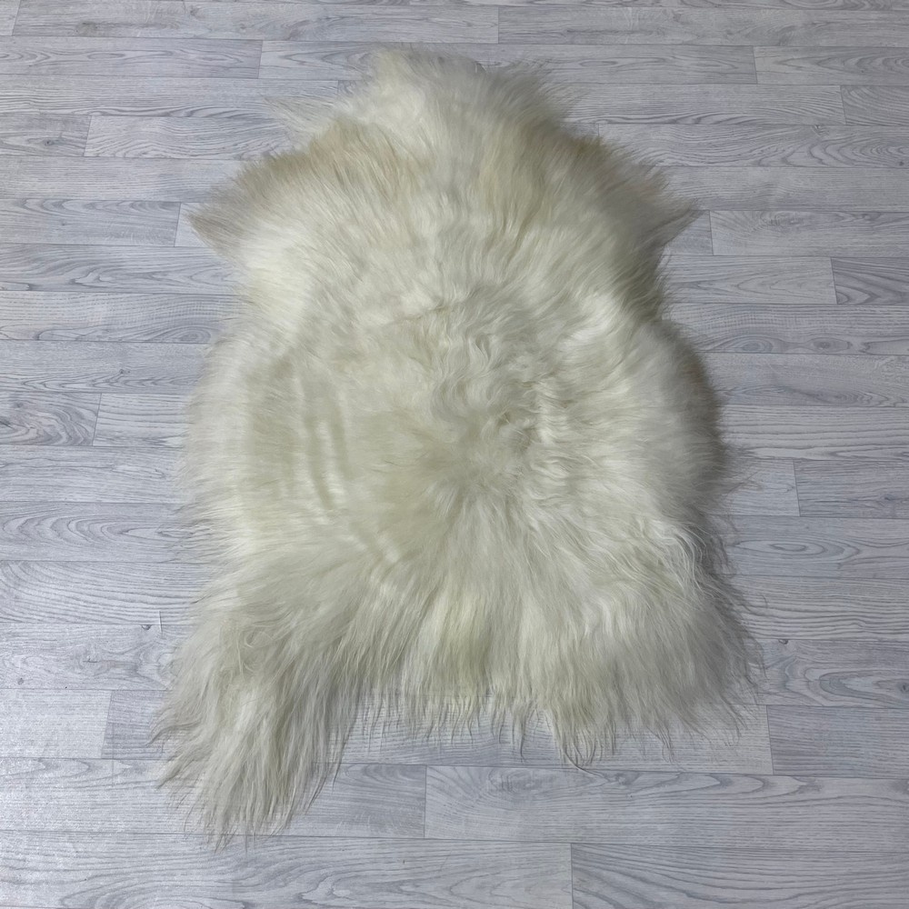 Lederstore IJslander schapenvacht wit 125x80cm XL