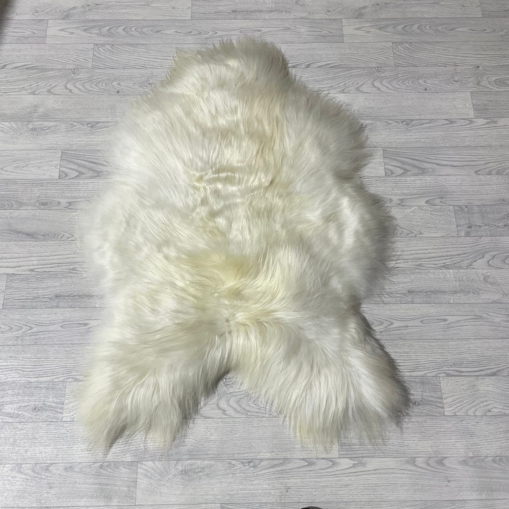 Lederstore IJslander schapenvacht wit 115x80cm M