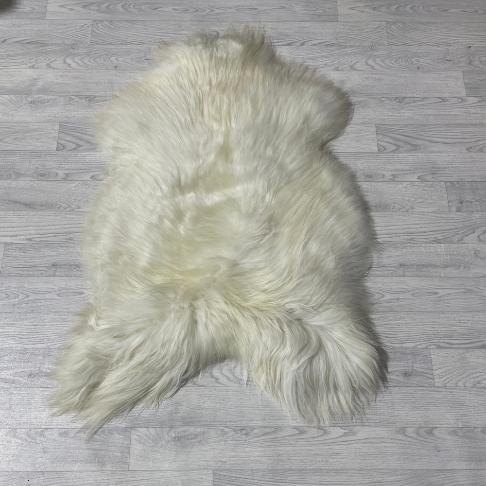 Lederstore IJslander schapenvacht wit 110x80cm M