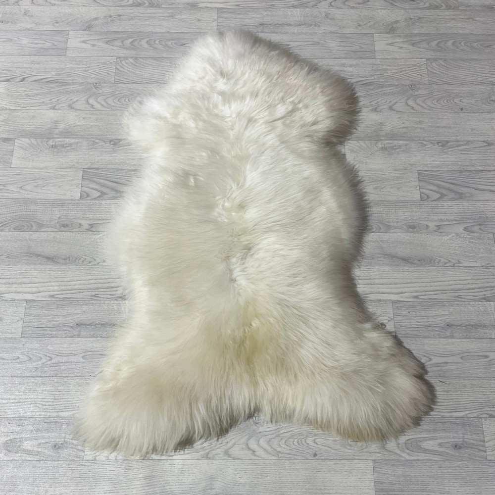 Lederstore Schapenvacht wit 120x80cm XL