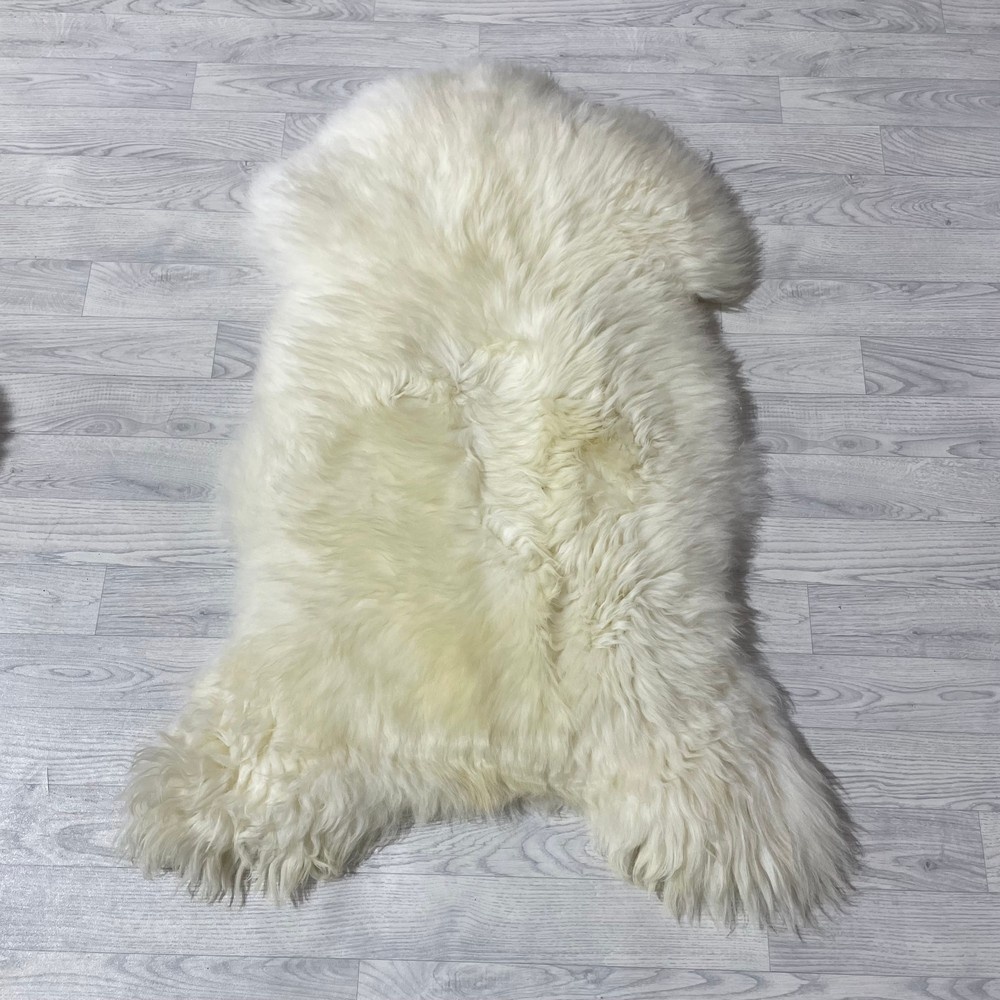 Lederstore Schapenvacht creme 125x90cm XL