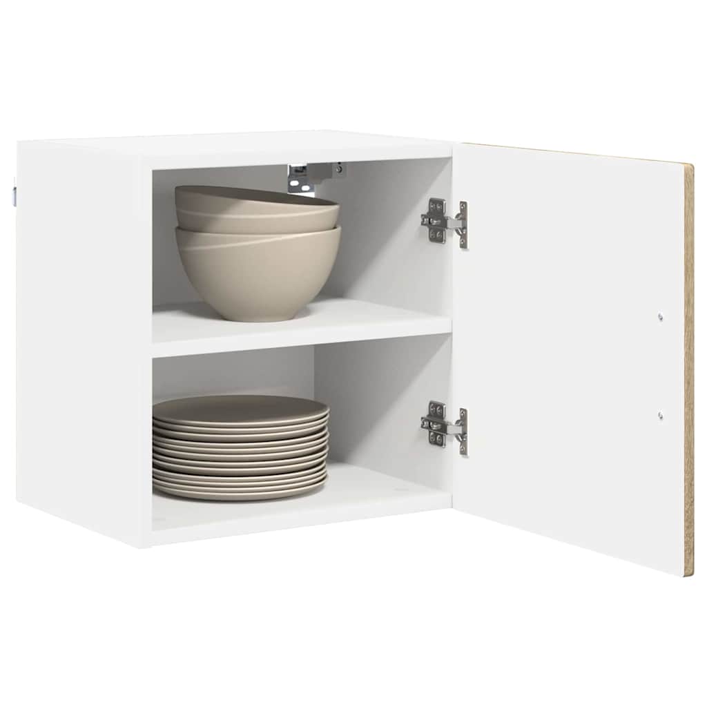vidaXL Keukenkast aan de muur 2 pcs Sonoma Eiken 40 x 31 x 40 cm