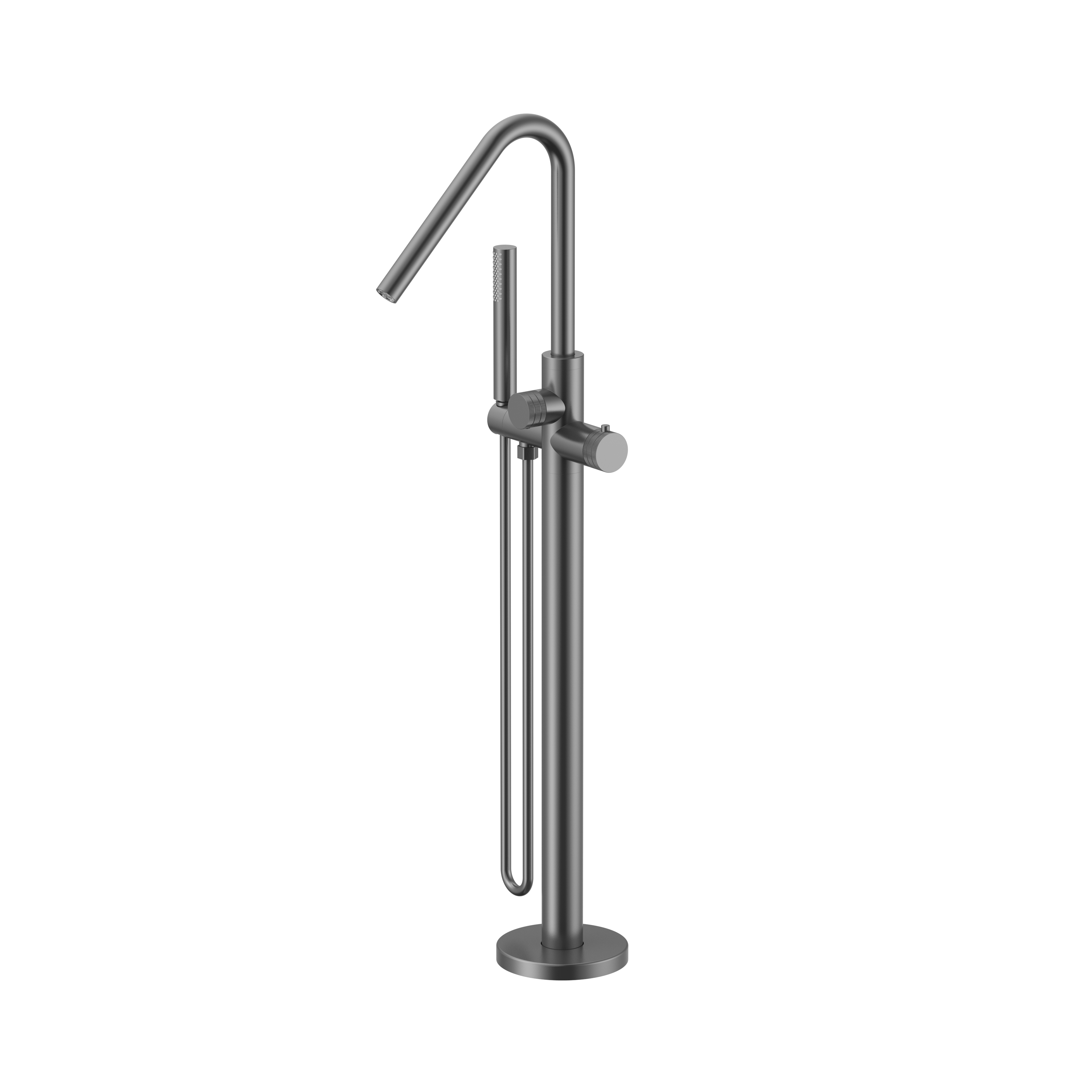 Boss & Wessing Badmengkraan BWS Sensa met Wateraansluiting Thermostatisch Opbouw Gunmetal PVD