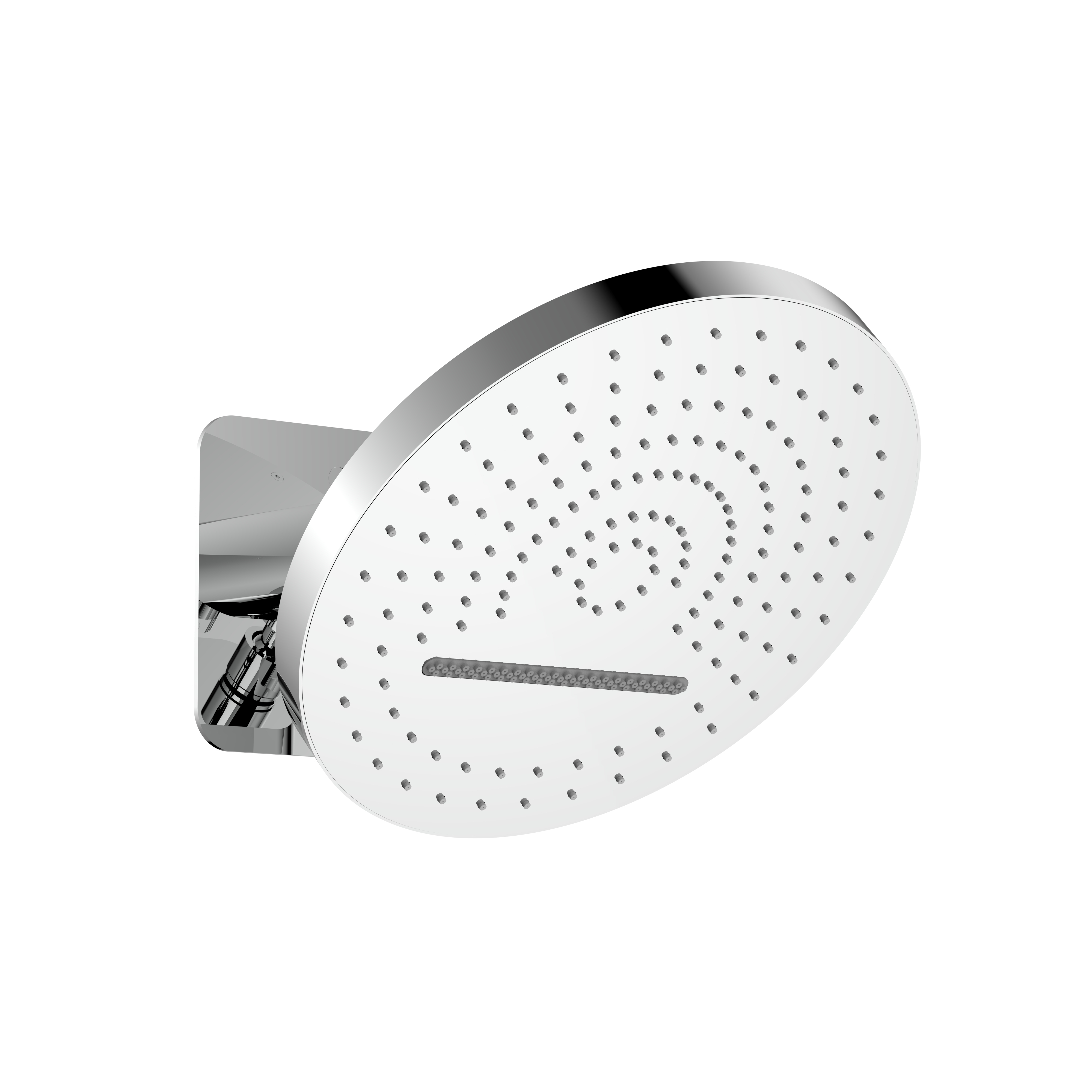 Boss & Wessing Hoofddouche BWS Sensa 32 cm met Inbouwbox Chroom Tropical Rain