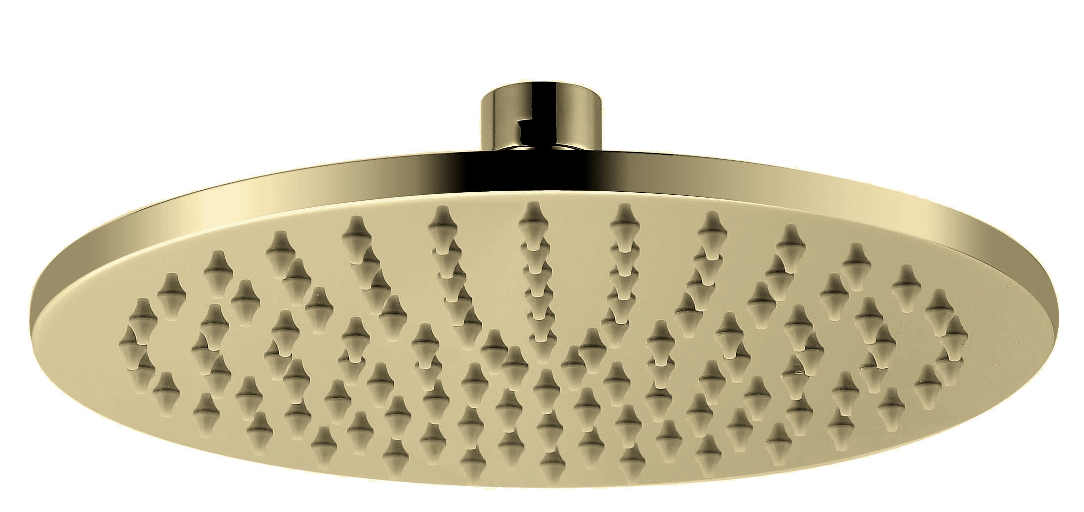 Boss & Wessing Hoofddouche BWS Sensa Rond 30 cm Geborsteld Goud PVD