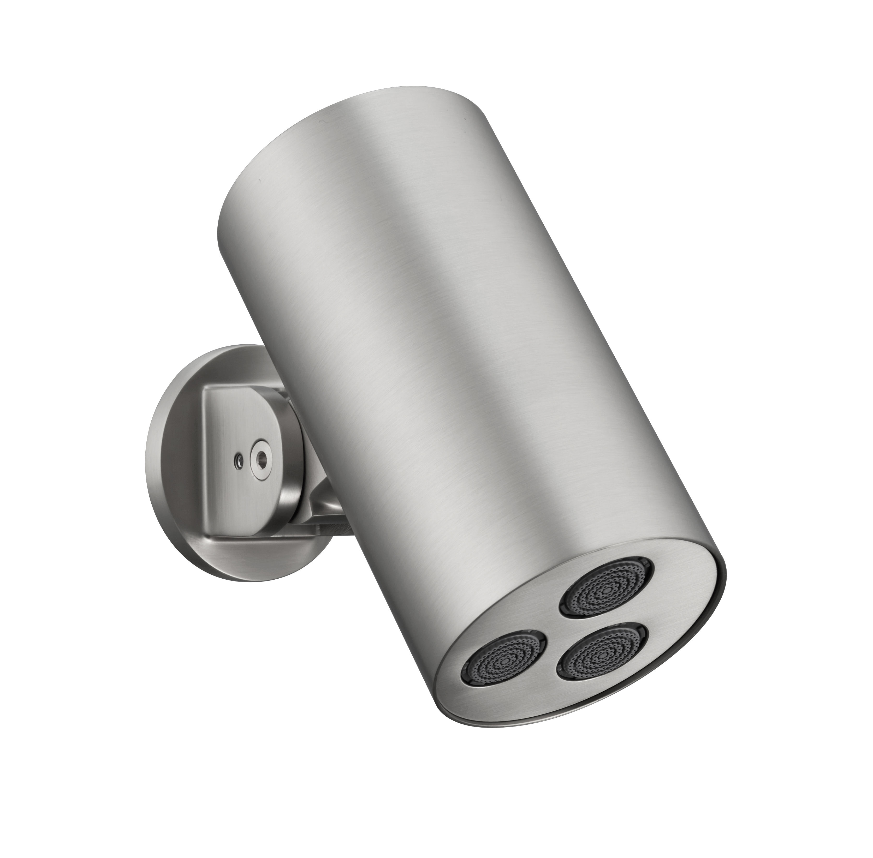 Boss & Wessing Hoofddouche BWS Sensa Cilinder Muurmontage Geborsteld RVS