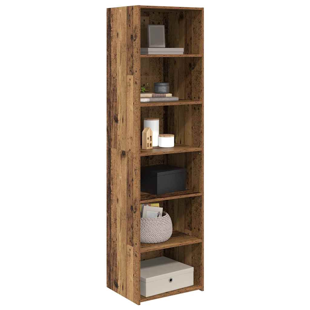 vidaXL Kast Oud Hout 50 x 41 x 185 cm Bewerkt hout
