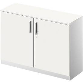 Schäfer Shop Genius Vleugeldeurkast TETRIS SOLID, 2 ordnerhoogten, b 1200 mm, afsluitbaar, met afdekplaat