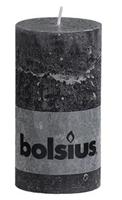 Bolsius Stompkaars Rustiek Antraciet 130/68 mm