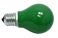 Standaardlamp groen 15W grote fitting E27