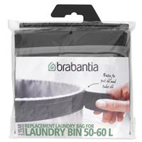 Brabantia waszak voor wasboxen 60 liter grijs