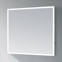 Saniclass spiegel 60cm met geintegreerde kader verlichting rondom