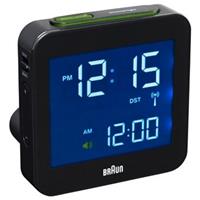 Braun Clocks Travel Travel Clock Unisexuhr in Schwarz BNC009BK-RC