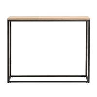 Leen Bakker Wandtafel Vancouver - eiken/grijs - 79x100x30 cm