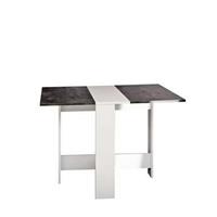 inklapbare tafel Laugen - wit/betongrijs - 73,4x28x76 cm