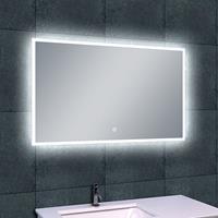 Douche Concurrent Wiesbaden Quatro met LED verlichting & verwarming 100 x 60 cm