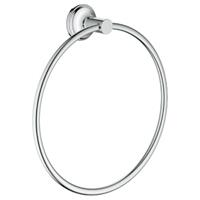 Grohe Essentials Authentic handdoekring rond 20 cm. chroom