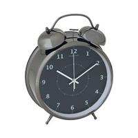 NeXtime 5113zw* Table clock 20 cm metal / silver