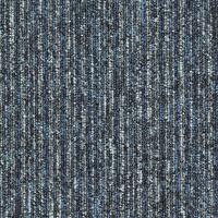 Magiccarpets Tapijttegel BARON LINES blauw grijs