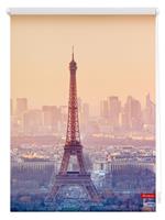 home24 Lichtblick Rolllo Eiffelturm 120x150 cm (BxH) Mehrfarbig Webstoff