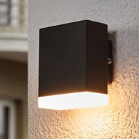 Lindby Moderne LED-Außenwandlampe Aya in Schwarz