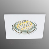 Heitronic Einbaustrahler GU5,3 für LED bis 35 Watt weiß Lampe Leuchte Spot MR16