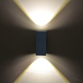 Lampenwelt Tavi - Buitenwandlamp met 2 Bridgelux LED