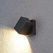 Lucande Flexible LED-Außenwandleuchte Lorik