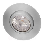 Led-inbouwlamp Rico 6,5 W geb. staal