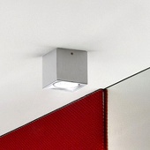 Milan Plafondlamp Dau Spot in kubusvorm, aluminium