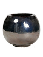 Bloempot Globe Metal Glaze 47 Cm.