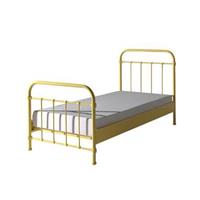 vipack bed New York - geel - 90x200 cm