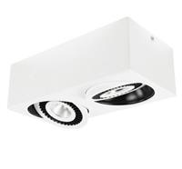 Spot Box Wit Led 2 Lichts