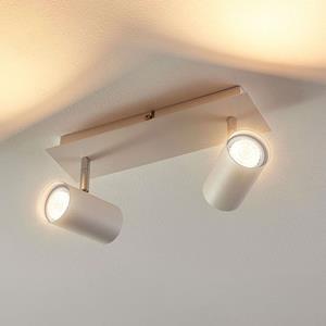 lampenwelt IIuk - 2-lichts LED spot voor muur en plafond