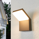 lampenwelt Neerwaarts gerichte LED-buitenwandlamp Yolena