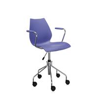 Kartell Maui Bureaustoel Marine Blauw