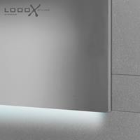 Looox C-Line spiegel 100x70 cm. led verlichting boven en onder
