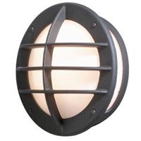 konstsmide Oden zwart 516-750 ronde wandlamp 