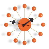 Vitra Ball Clock Klok Oranje