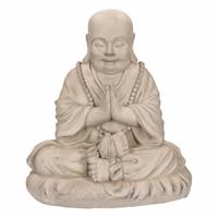 Stone Lite Boeddha beeldje mediterend 35 cm